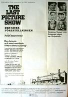 The Last Picture Show - Swedish Movie Poster (xs thumbnail)