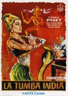 Das iIndische Grabmal - Spanish Movie Poster (xs thumbnail)