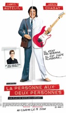La personne aux deux personnes - French Movie Poster (xs thumbnail)