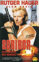 Escape From Sobibor - German VHS movie cover (xs thumbnail)