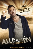 Alle for &eacute;n - Danish Movie Poster (xs thumbnail)