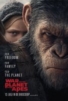 War for the Planet of the Apes - Dutch Movie Poster (xs thumbnail)