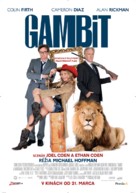 Gambit - Slovak Movie Poster (xs thumbnail)