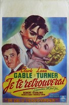 Somewhere I&#039;ll Find You - Belgian Movie Poster (xs thumbnail)