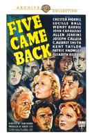 Five Came Back - DVD movie cover (xs thumbnail)