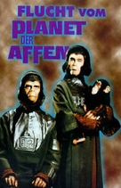 Escape from the Planet of the Apes - German VHS movie cover (xs thumbnail)