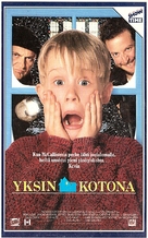 Home Alone - Finnish VHS movie cover (xs thumbnail)