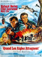 Where Eagles Dare - French Movie Poster (xs thumbnail)