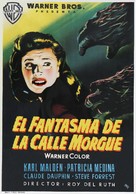Phantom of the Rue Morgue - Spanish Movie Poster (xs thumbnail)