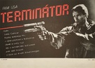 The Terminator - Czech Movie Poster (xs thumbnail)
