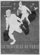 La travers&eacute;e de Paris - French Movie Poster (xs thumbnail)