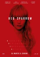 Red Sparrow - Italian Movie Poster (xs thumbnail)