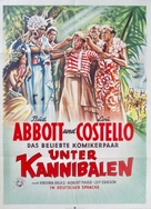 Pardon My Sarong - German Movie Poster (xs thumbnail)
