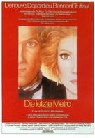 Le dernier m&eacute;tro - German Movie Poster (xs thumbnail)
