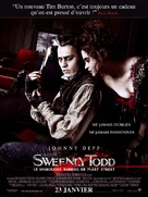 Sweeney Todd: The Demon Barber of Fleet Street - French Movie Poster (xs thumbnail)