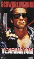 The Terminator - Swedish VHS movie cover (xs thumbnail)