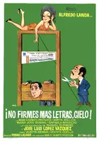 No firmes más letras, cielo Poster