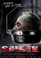 Saw IV - German Movie Poster (xs thumbnail)