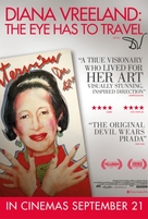 Diana Vreeland: The Eye Has to Travel - British Movie Poster (xs thumbnail)