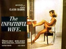 La femme infid&egrave;le - British Movie Poster (xs thumbnail)