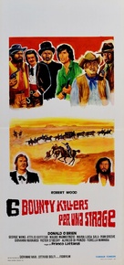 Sei bounty killers per una strage - Italian Movie Poster (xs thumbnail)