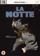La notte - British DVD movie cover (xs thumbnail)