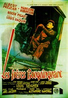 Les fr&egrave;res Bouquinquant - French Movie Poster (xs thumbnail)