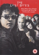The Lost Boys - British DVD movie cover (xs thumbnail)
