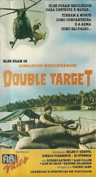 Double Target - Brazilian VHS movie cover (xs thumbnail)