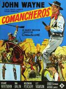 The Comancheros - Danish Movie Poster (xs thumbnail)