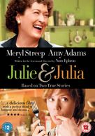 Julie &amp; Julia - British DVD movie cover (xs thumbnail)