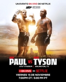 Jake Paul vs. Mike Tyson - Mexican Movie Poster (xs thumbnail)