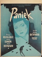 Panique - Dutch Movie Poster (xs thumbnail)