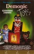 Demonic Toys - Polish VHS movie cover (xs thumbnail)