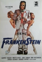 Frankenstein all&#039;italiana - Turkish Movie Poster (xs thumbnail)