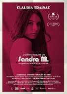 La &uacute;ltima noche de Sandra M. - Spanish Movie Poster (xs thumbnail)