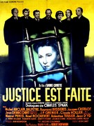 Justice est faite - French Movie Poster (xs thumbnail)