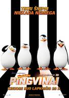 Penguins of Madagascar - Lithuanian Movie Poster (xs thumbnail)