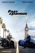 Fast &amp; Furious Presents: Hobbs &amp; Shaw - German Movie Poster (xs thumbnail)