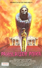 The Redeemer: Son of Satan! - Finnish VHS movie cover (xs thumbnail)