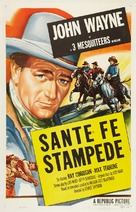 Santa Fe Stampede - Re-release movie poster (xs thumbnail)