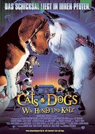 Cats &amp; Dogs - German Movie Poster (xs thumbnail)