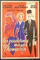 Les carnets du Major Thompson - Argentinian Movie Poster (xs thumbnail)