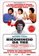 Ricomincio da tre - Italian Movie Poster (xs thumbnail)