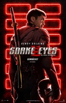 Snake Eyes: G.I. Joe Origins - German Movie Poster (xs thumbnail)