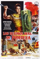 Ultimi giorni di Pompei, Gli - Spanish Movie Poster (xs thumbnail)