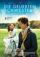 Die geliebten Schwestern - German Movie Poster (xs thumbnail)