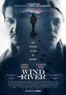 Wind River - Swedish Movie Poster (xs thumbnail)