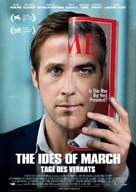 The Ides of March - German Movie Poster (xs thumbnail)