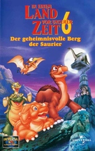 The Land Before Time VI: The Secret of Saurus Rock - German VHS movie cover (xs thumbnail)